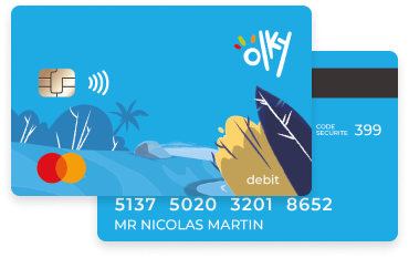 Carte de paiement Olky